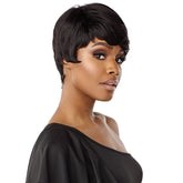 Sensationnel 100% Human Hair Empire Salt N Pepper Wig - DENIA